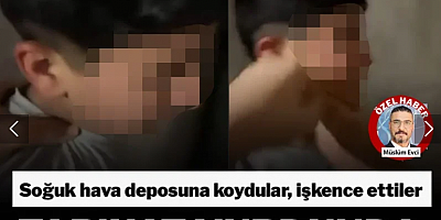 Tarikat yurdunda kan donduran görüntüler! Çocuğu soğuk hava deposuna kapatıp dövdüler!