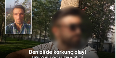 Tartıştığı kişiyi demir çubukla öldürdü
