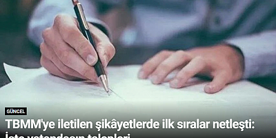 TBMM'ye iletilen şikâyetlerde ilk sıralar netleşti: İşte vatandaşın talepleri