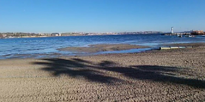 Tekirdağ’da deniz 20 metre çekildi