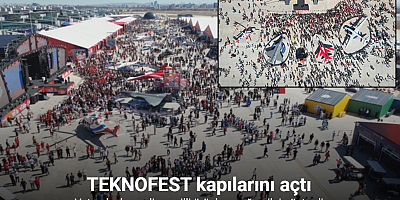 TEKNOFEST etkinlik alanı havadan görüntülendi