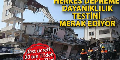 Telefonlar susmuyor, herkes depreme dayanıklılık testini merak ediyor