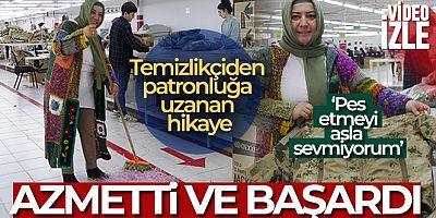 'Temizlikçi' olarak girdiği işletmenin patronu oldu, 320 kişi çalıştırıyor