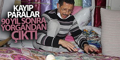 Tesadüfen buldu Kayıp paraları