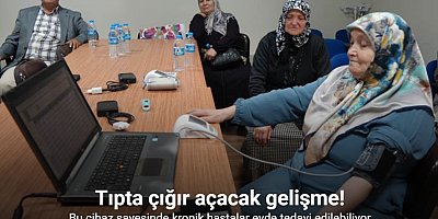 Tıpta çığır açacak gelişme: Bu cihaz sayesinde kronik hastalar evde tedavi edilebiliyor
