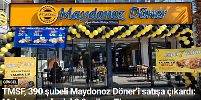 TMSF, 390 şubeli Maydonoz Döner’i satışa çıkardı: Muhammen bedel 2,8 milyar TL