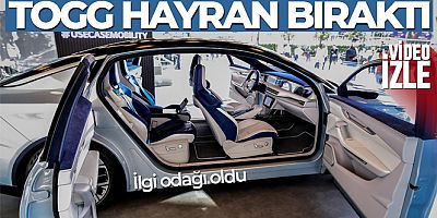 TOGG görenleri hayran bıraktı