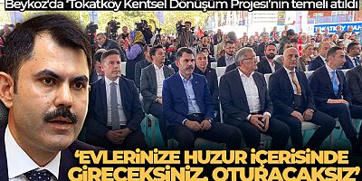 Tokatköy Kentsel Dönüşüm Projesi”nin temeli Atıldı
