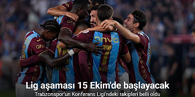 Trabzonspor’un Konferans Ligi’ndeki rakipleri belli oldu