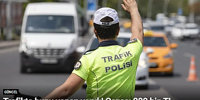 Trafikte bunu yapan yandı! Cezası 200 bin TL