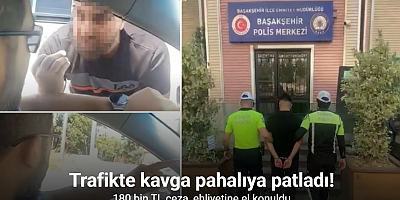 Trafikte kavga pahalıya patladı: 180 bin TL ceza, ehliyetine el konuldu