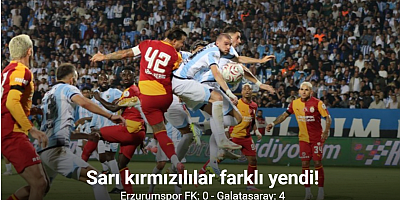 Trendyol Süper Lig: Erzurumspor FK: 0 - Galatasaray: 4 (Maç sonucu)
