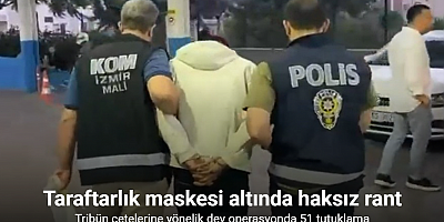 Tribün çetelerine yönelik dev operasyonda 51 tutuklama