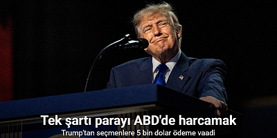 Trump'tan ABD'li seçmenlere 5 bin dolar ödeme vaadi