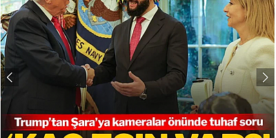 Trump'tan Şara'ya kameralar önünde tuhaf soru: 'Kaç eşin var?'