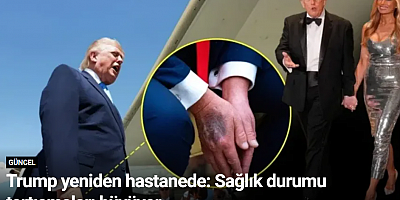 Trump yeniden hastanede: Sağlık durumu tartışmaları büyüyor