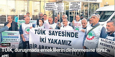 TÜİK, duruşmada emeklilerin dinlenmesine itiraz etti