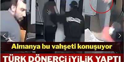 Türk dönerci iyilik yaptı canından oldu: Almanya bu vahşeti konuşuyor!