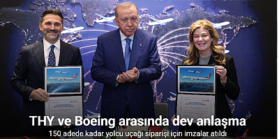Türk Hava Yolları, 150 adede kadar yolcu uçağı siparişi için Boeing'le anlaşma imzaladı