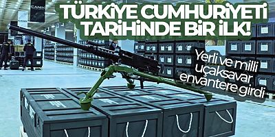 Türkiye Cumhuriyeti tarihinde bir ilk: Yerli ve milli uçaksavar envantere girdi