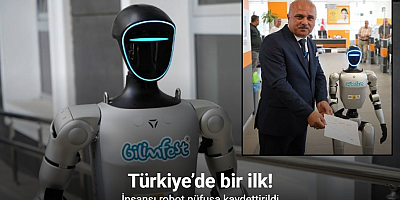 Türkiye’de bir ilk: İnsansı robot nüfusa kaydettirildi
