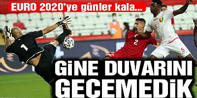 Türkiye, Gine duvarını aşamadı: 0-0