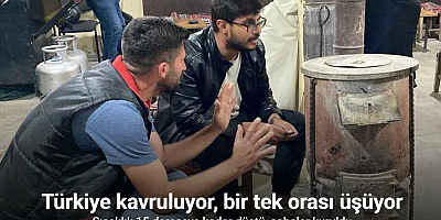 Türkiye’nin birçok ili sıcaktan kavrulurken 1940 rakımlı Karlıova’da kış yeniden geldi