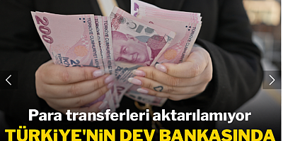 Türkiye'nin dev bankasında IBAN krizi: Para transferleri aktarılamıyor