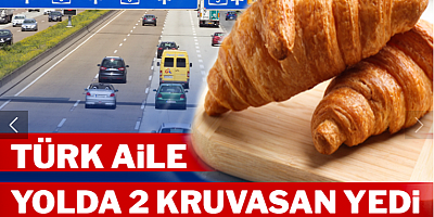 Türkler 2 kruvasan yedi uluslararası kriz çıktı