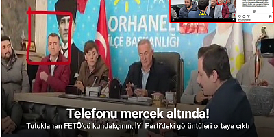 Tutuklanan FETÖ’cü kundakçının, İYİ Parti’deki görüntüleri ortaya çıktı