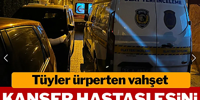 Tüyler ürperten olay! Kanser hastası eşini uyurken öldürdü
