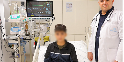 Tuz ruhunu su zanneden 14 yaşındaki çocuk ölümden döndü