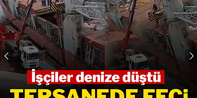 Tuzla Tersaneler Bölgesi'nde feci kaza kamerada: 1 ölü