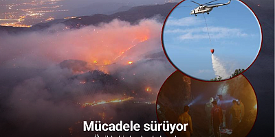 Üç il birden yanıyor: Denizli'de 3 gündür süren yangına müdahale devam ediyor