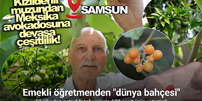 Üç kıta ve 50 ülkeden topladığı tohumlarla ’dünya bahçesi’ kurdu