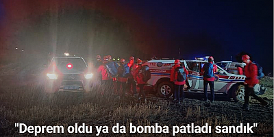 Uçağın düştüğü gören vatandaşlar, o anları anlattı