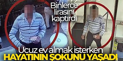 Ucuz ev almak isterken 198 bin TL dolandırıldı