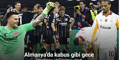 UEFA Şampiyonlar Ligi: Eintracht Frankfurt: 5 - Galatasaray: 1 (Maç sonucu)