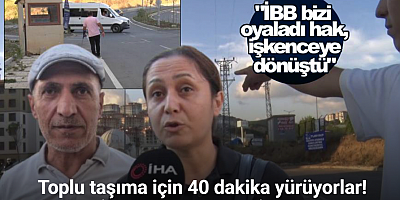 UKOME kararına rağmen minibüslere çalışma izni verilmezken Maltepe TOKİ konutlarında İBB kaynaklı ulaşım çilesi büyümeye devam ediyor