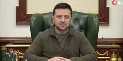 Ukrayna Devlet Başkanı Zelenskiy: 'Kiev'de kalıyorum. Saklanmıyorum ve kimseden korkmuyorum'