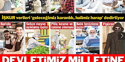 Üniversitelinin iş umudu garsonluk