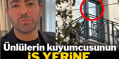 Ünlülerin kuyumcusunun iş yeri kurşunlandı