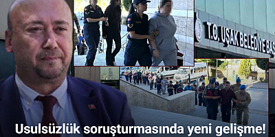 Uşak’ta belediye şirketlerinde sigortalı gösterilip Yalım’ın işletmelerinde çalışanlarına yönelik operasyonda 9 kişi tutuklandı