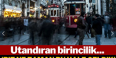 Utandıran birincilik... 'Biz ne zaman bu hale geldik' dedirten istatistik!