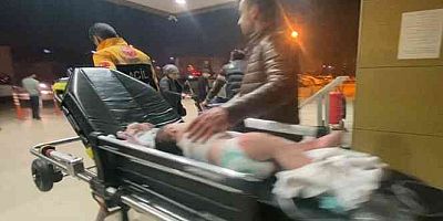Üzerine kaynar su dökülen bebek ağır yaralandı