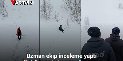 Uzman ekipten çığ bölgesinde inceleme: 95 gündür kayıp çoban için arama şartları oluşmadı