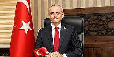 Vali ÇİÇEKLİ Ankara'nın başkent oluşunun  98. Kuruluşu  yıl dönümü mesajı