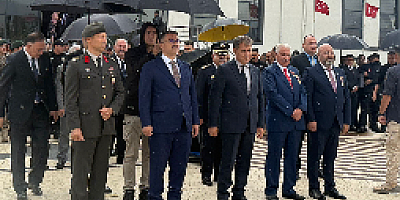 Valiye şemsiye var, gazilere yok