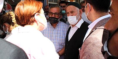 Vatandaşla tartışan Akşener küplere bindi: Hakkımı helal etmiyorum, haram olsun hepinize