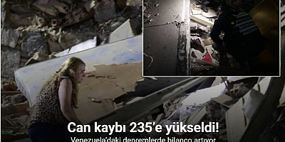 Venezuela’daki depremlerde ölü sayısı 235’e, yaralı sayısı 4 bin 300’e yükseldi
